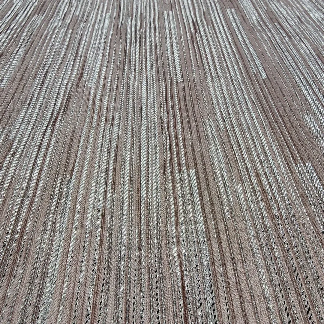 Pleated Foil Opal Fabric 150 cm