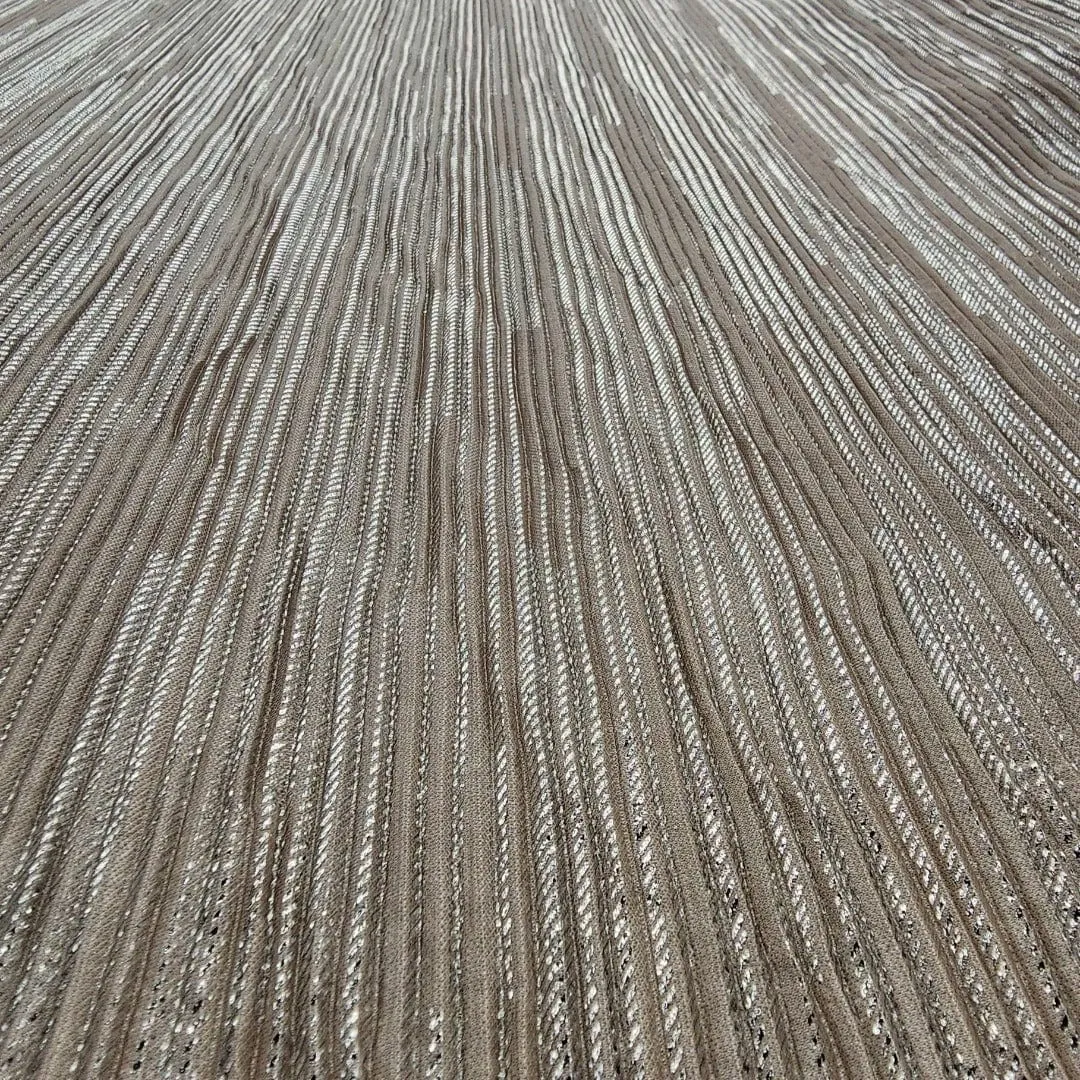 Pleated Foil Opal Fabric 150 cm