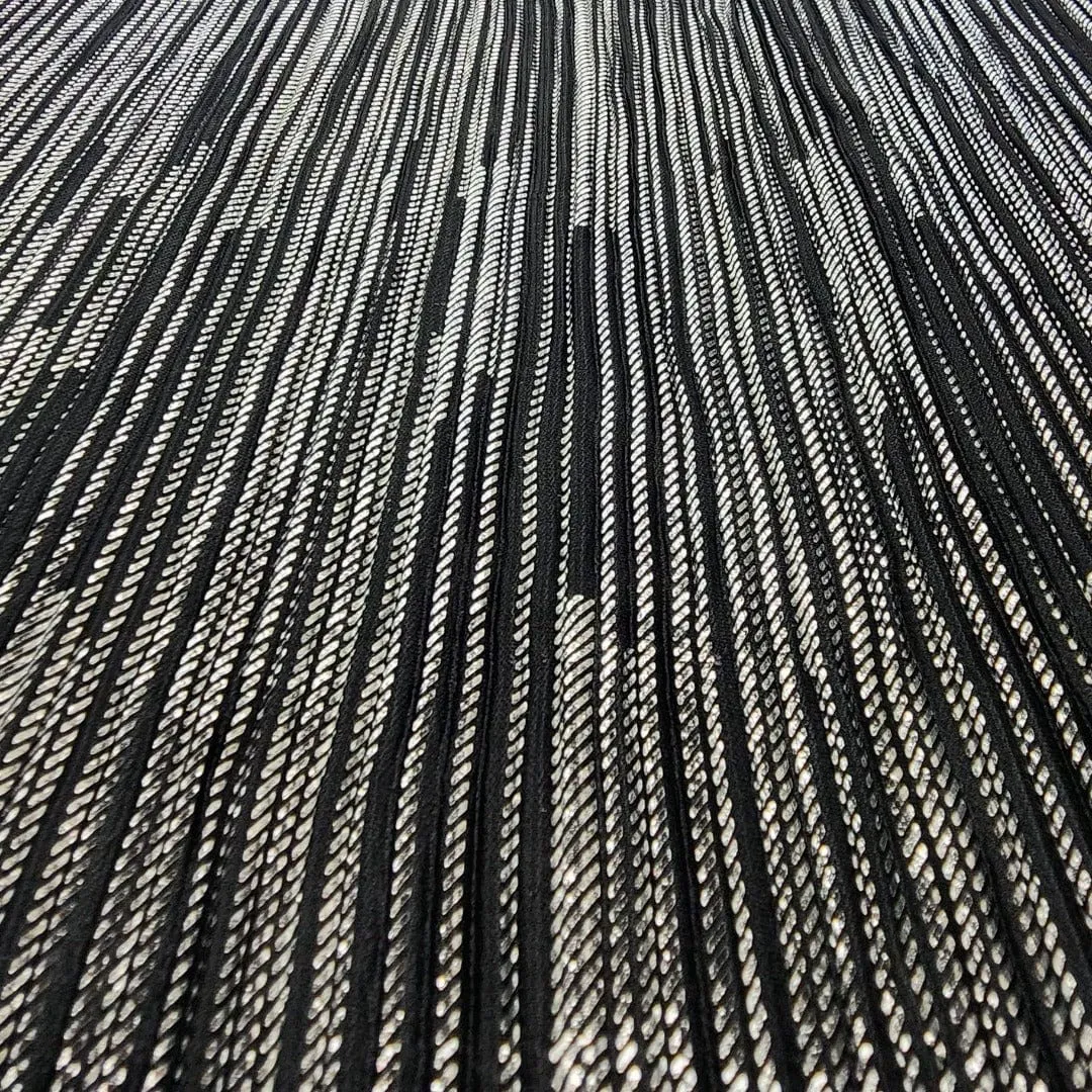 Pleated Foil Opal Fabric 150 cm