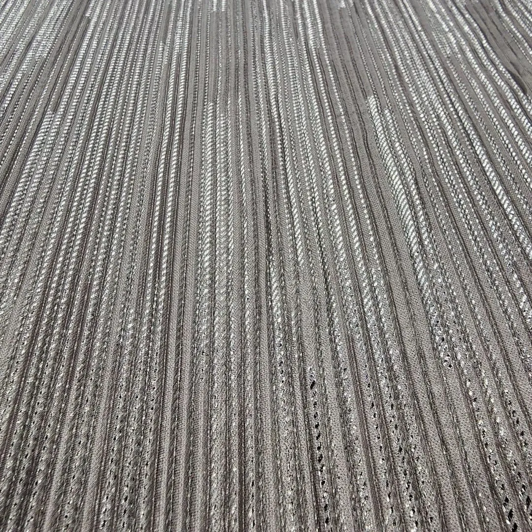 Pleated Foil Opal Fabric 150 cm