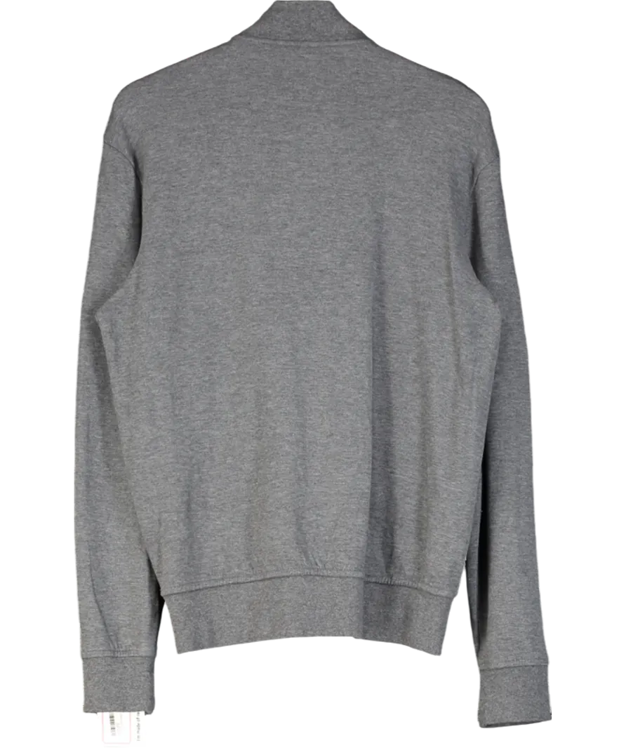 Polo Ralph Lauren Grey Full Zip Sweatshirt UK S
