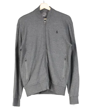Polo Ralph Lauren Grey Full Zip Sweatshirt UK S