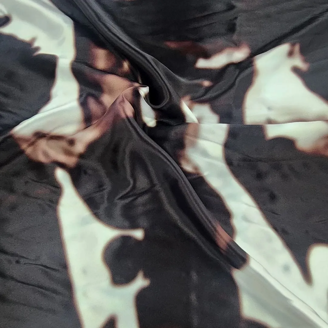 Printed Satin Fabric 150cm