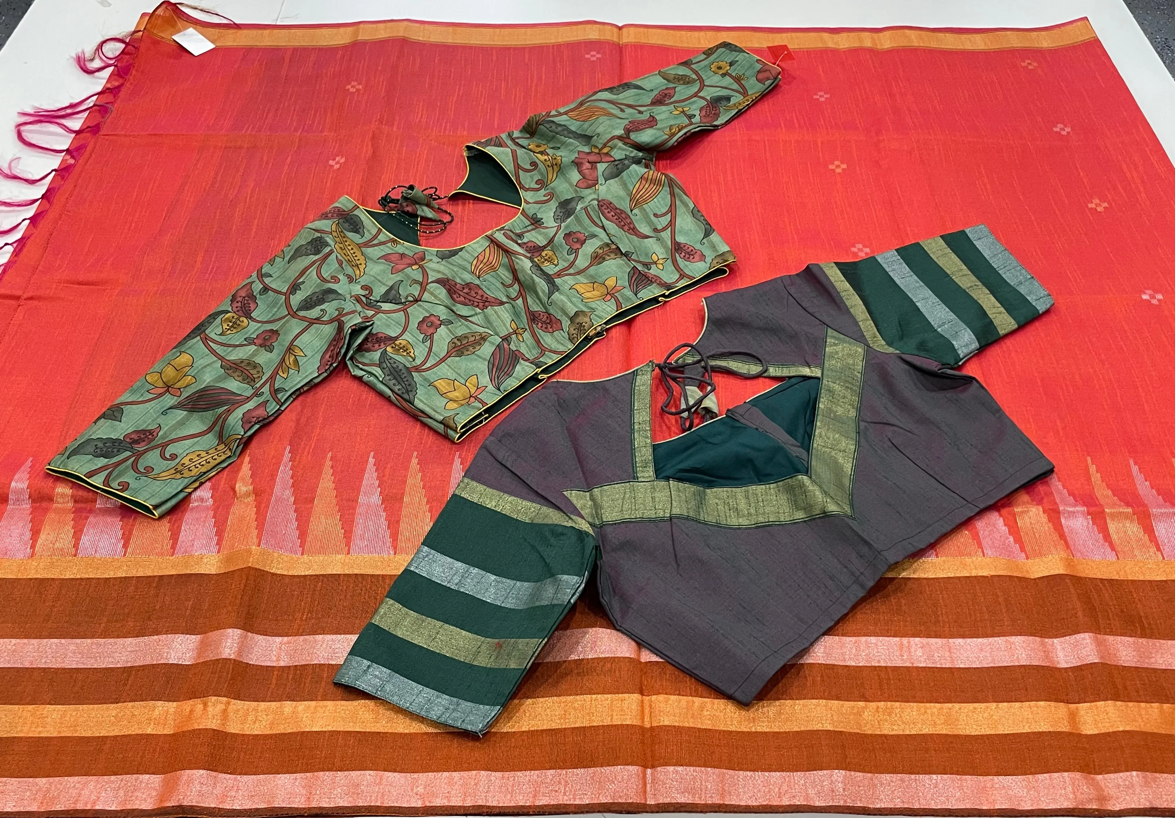 Raw silk Saree