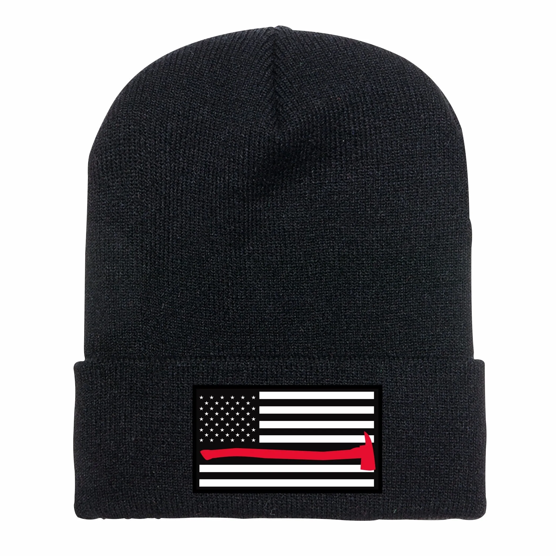 Red Line Flag Knit Cap