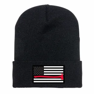 Red Line Flag Knit Cap
