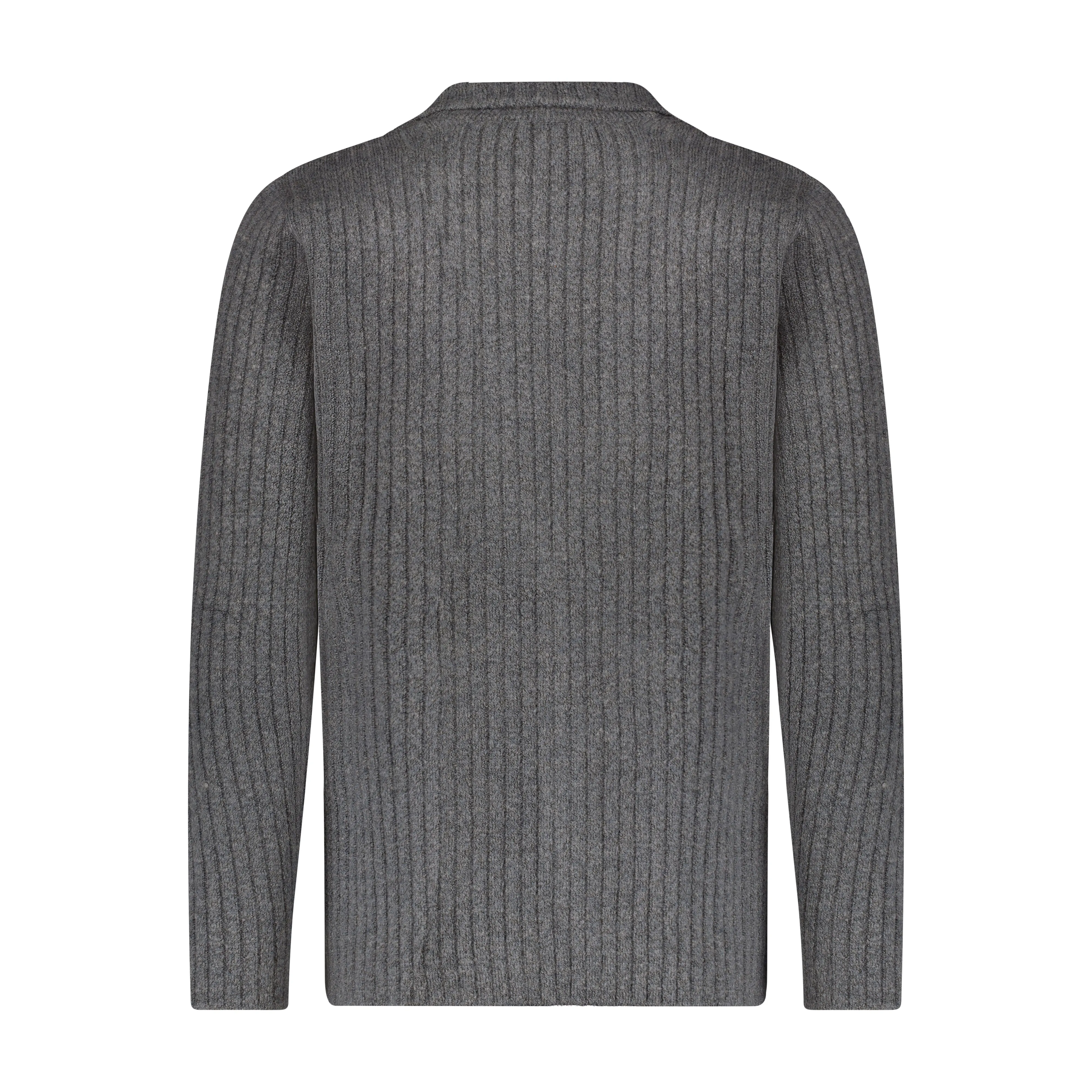 Ribbed Sweater Jacket
