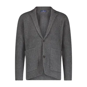 Ribbed Sweater Jacket