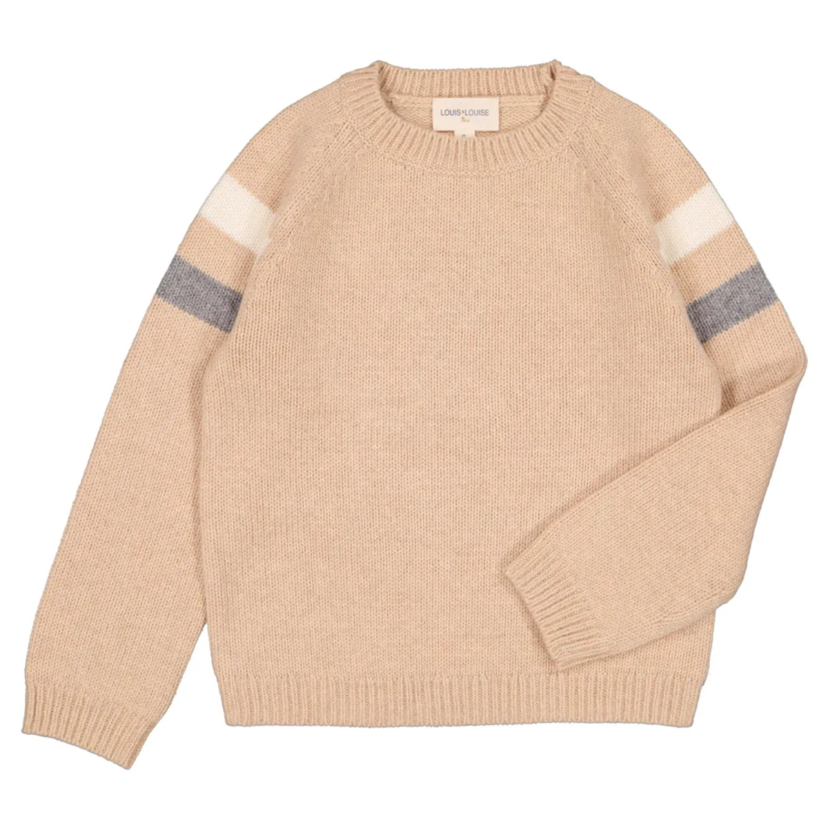 Robert Beige Stripe Sweater