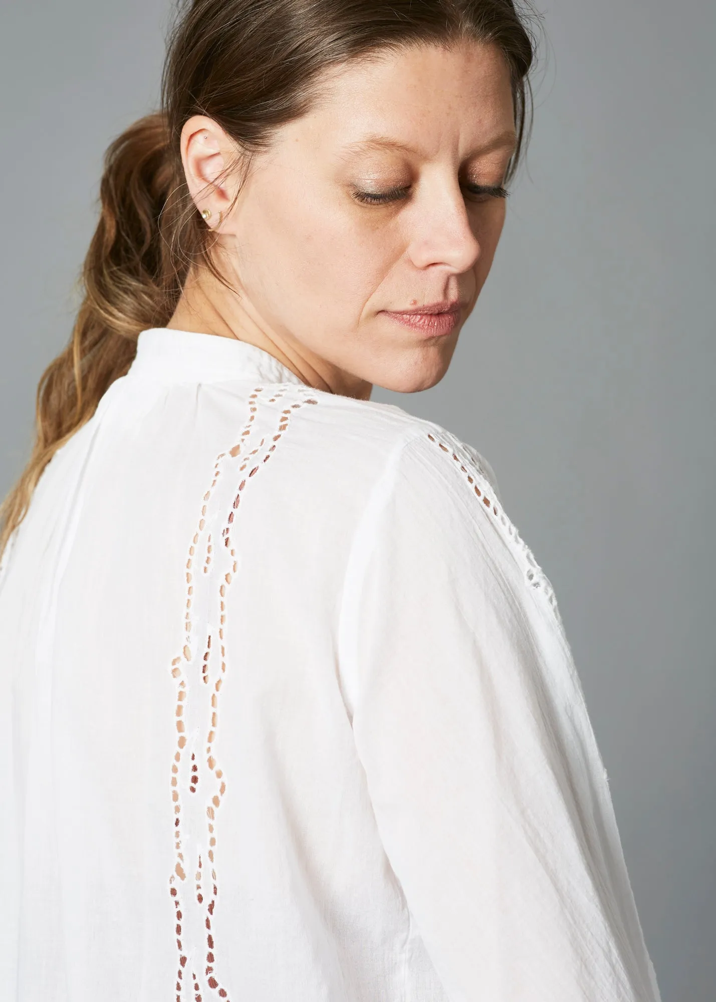 Rosie Top, White