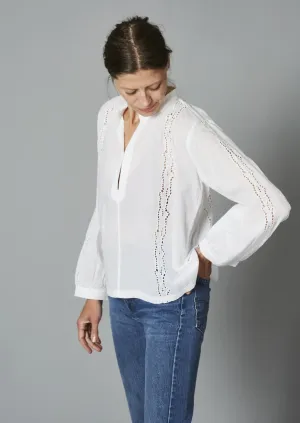 Rosie Top, White