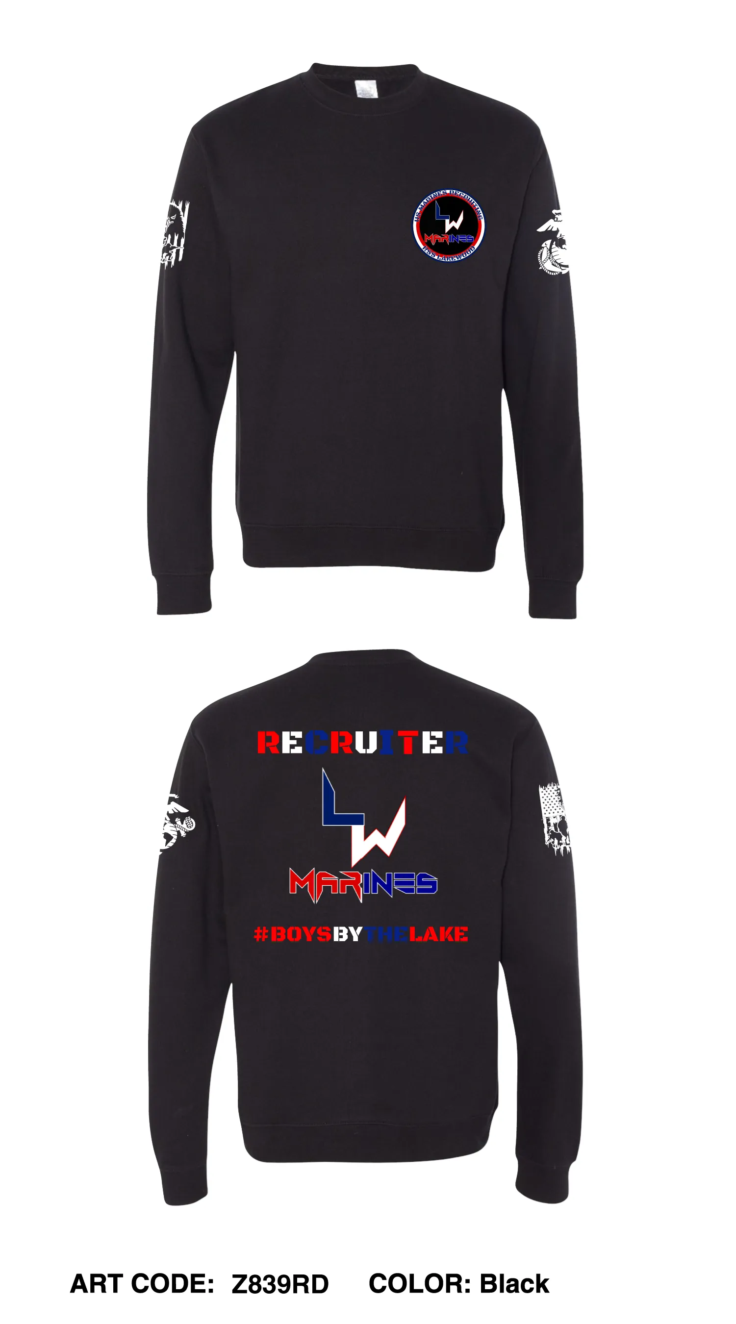 RSS LAKEWOOD Comfort Unisex Crewneck Sweatshirt - Z839RD