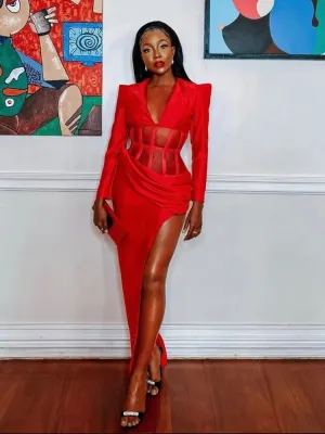 Ruby Red Dress