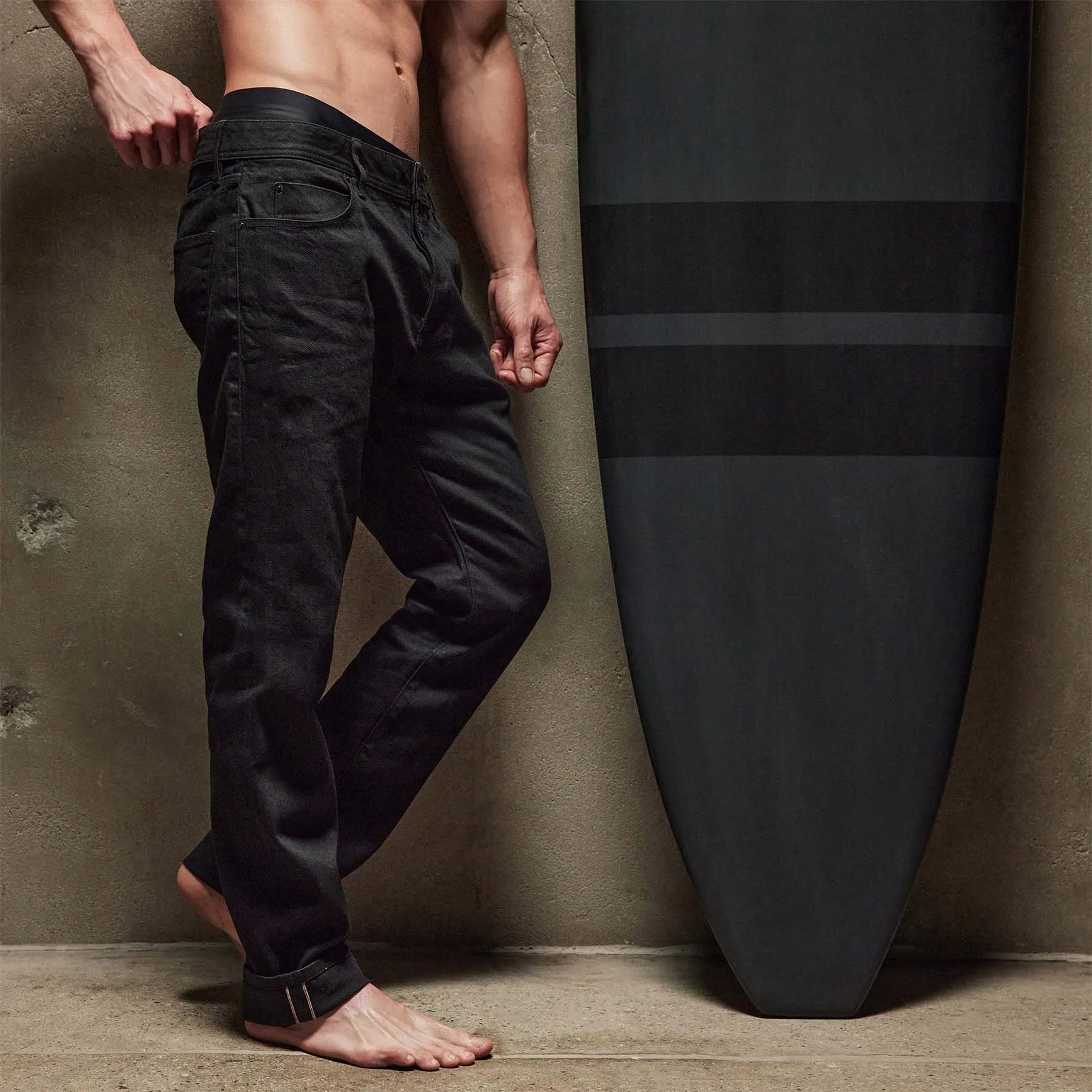 Selvedge Pacific Jean - Black
