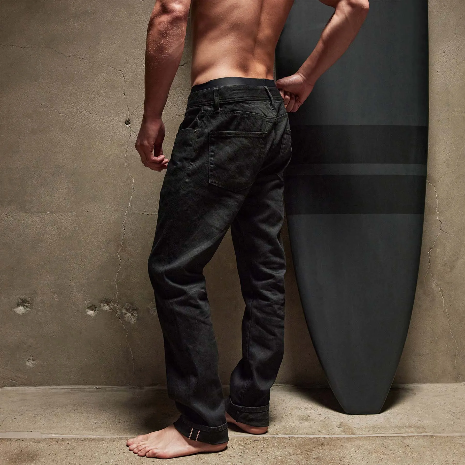 Selvedge Pacific Jean - Black