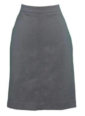 SEVENTY Women's Charcoal Knee Length Pencil Skirt 6822150 IT Sz 44 $107 NWT