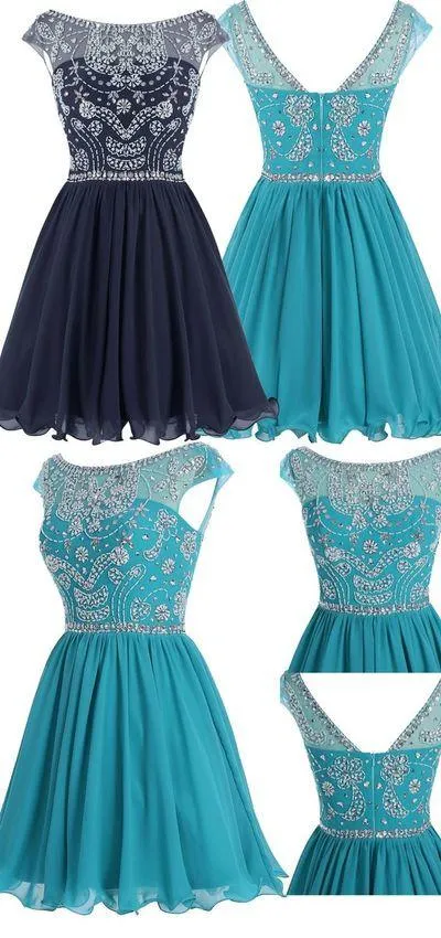 Short V-back Junior Popular Graduation Sweet 16 Dresses Cocktail Dresses,PD3639