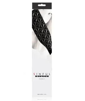 Sinful - Paddle - Black
