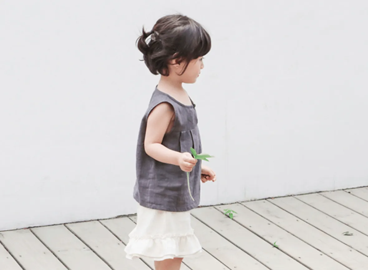 Sleeveless Cotton Top
