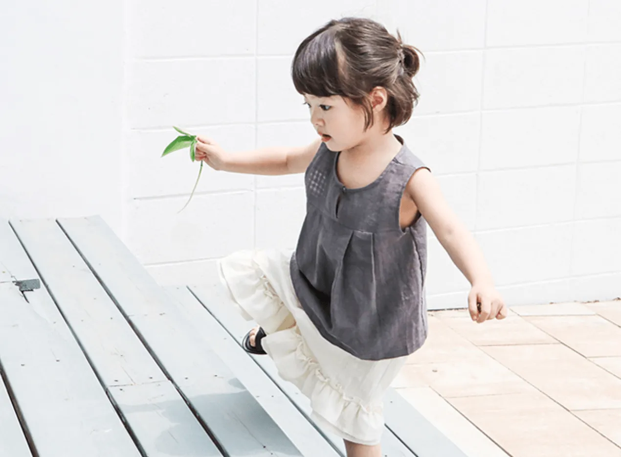 Sleeveless Cotton Top
