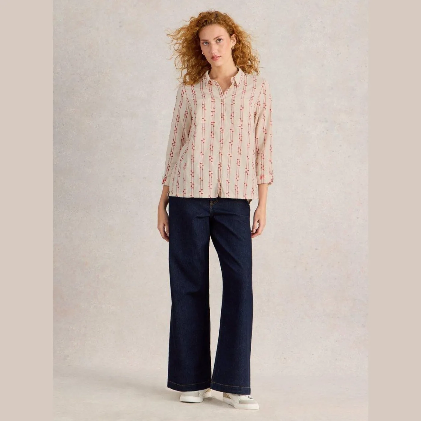 Sophie Pink  Cotton Shirt