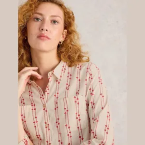 Sophie Pink  Cotton Shirt