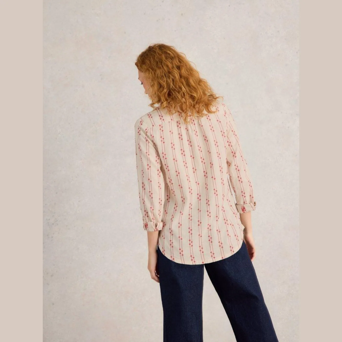 Sophie Pink  Cotton Shirt