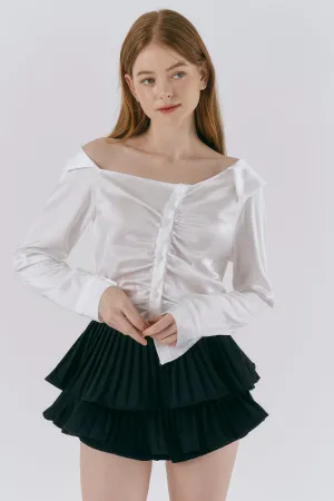Sophie Satin Blouse