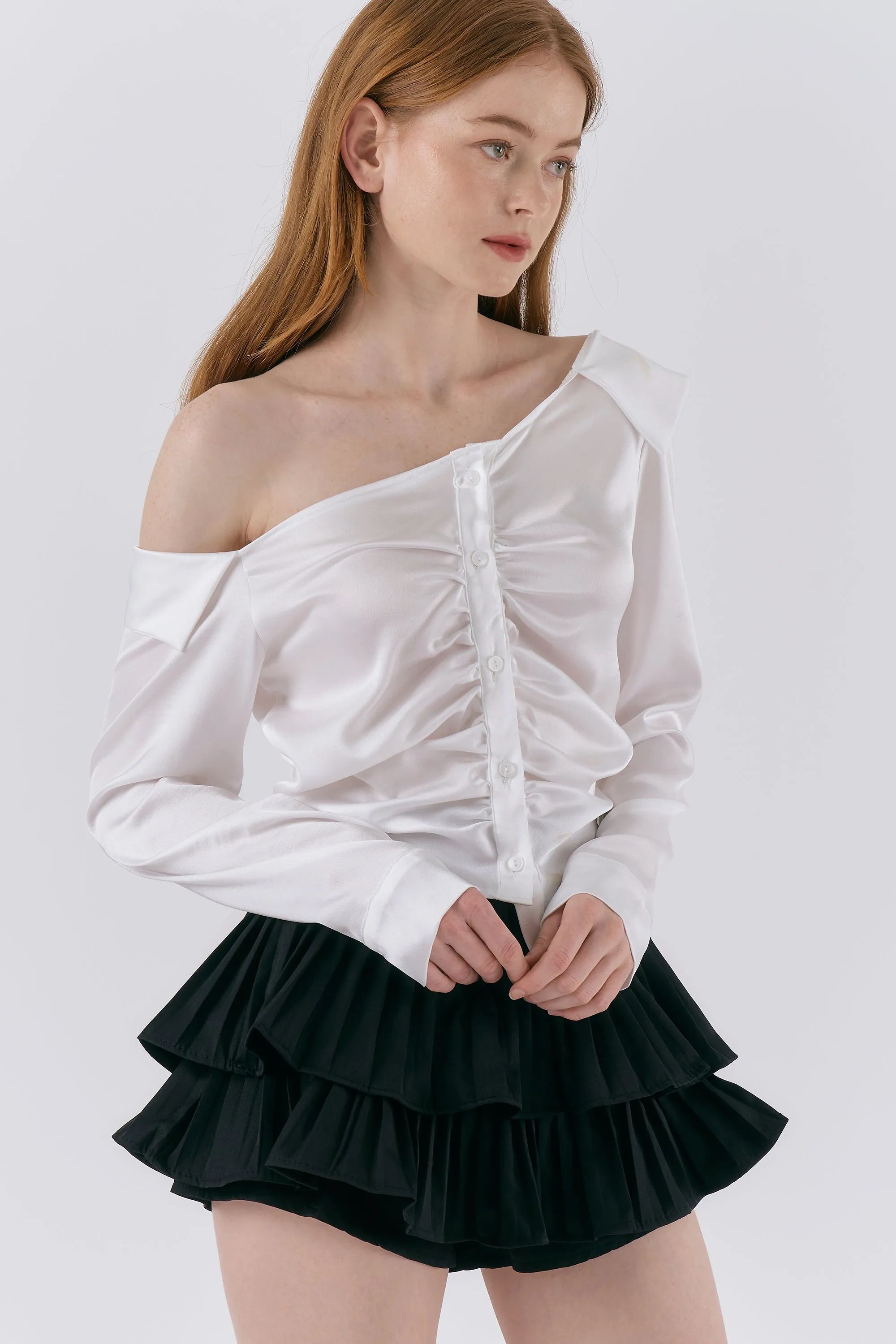 Sophie Satin Blouse