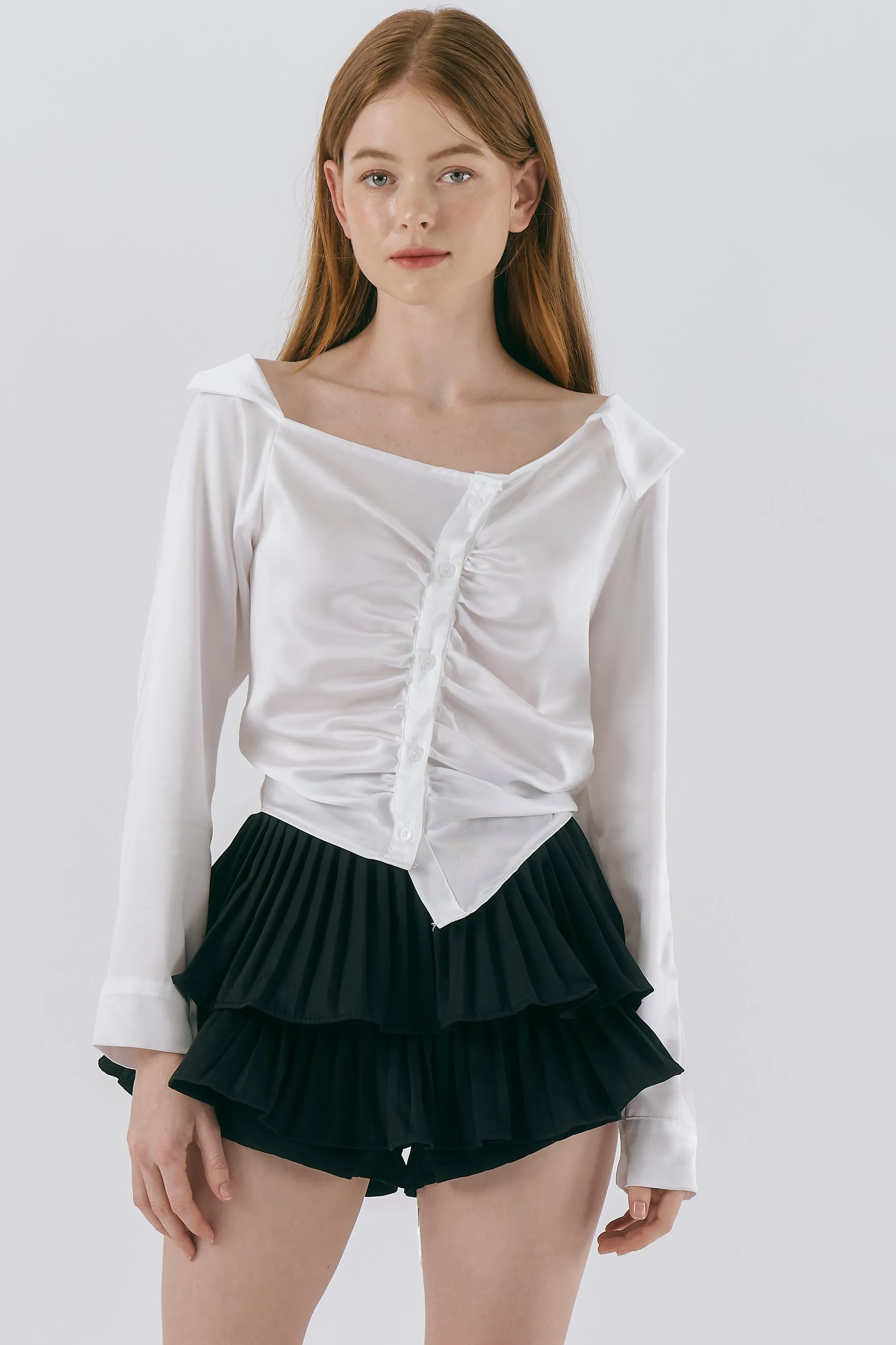 Sophie Satin Blouse