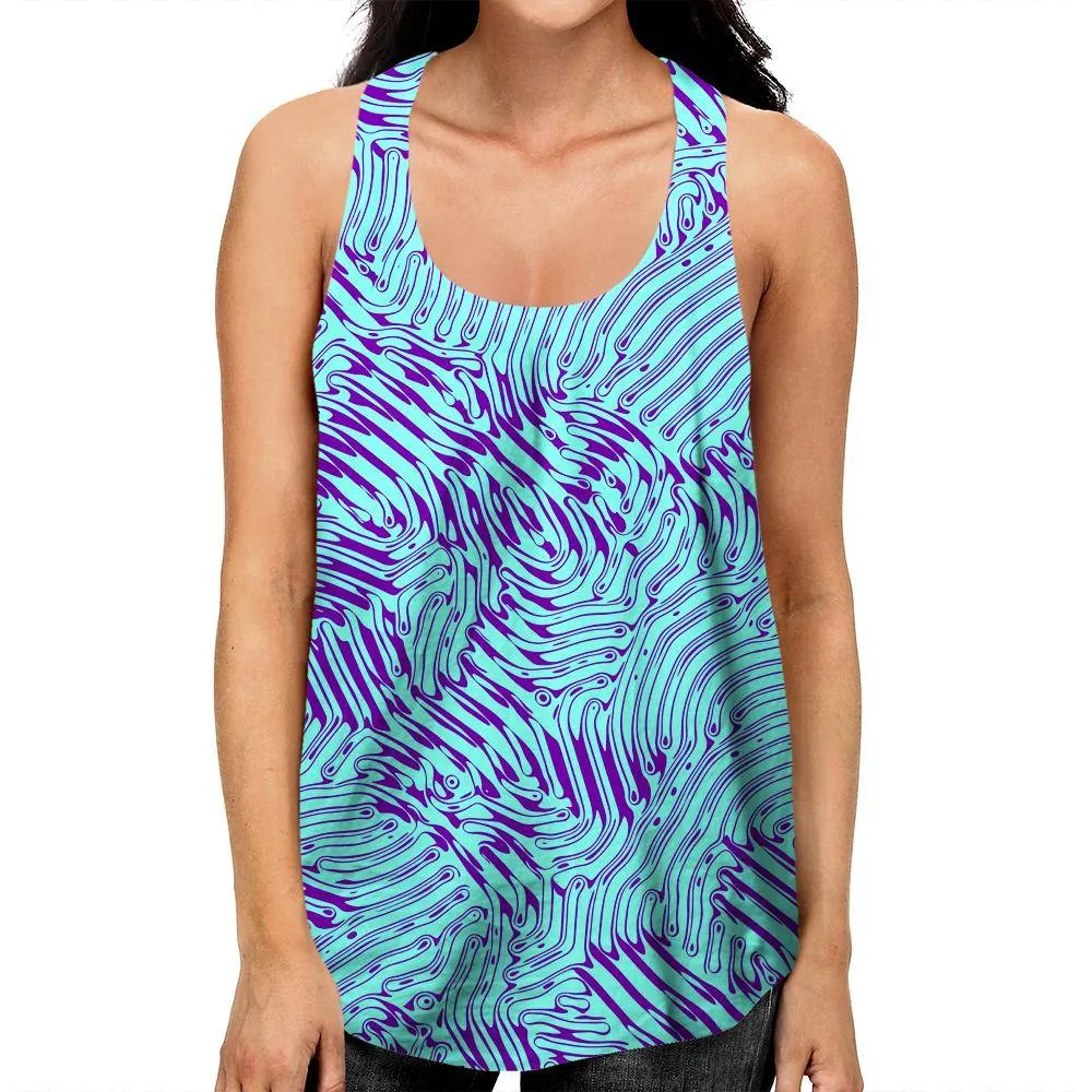 Squiggly Line Racerback