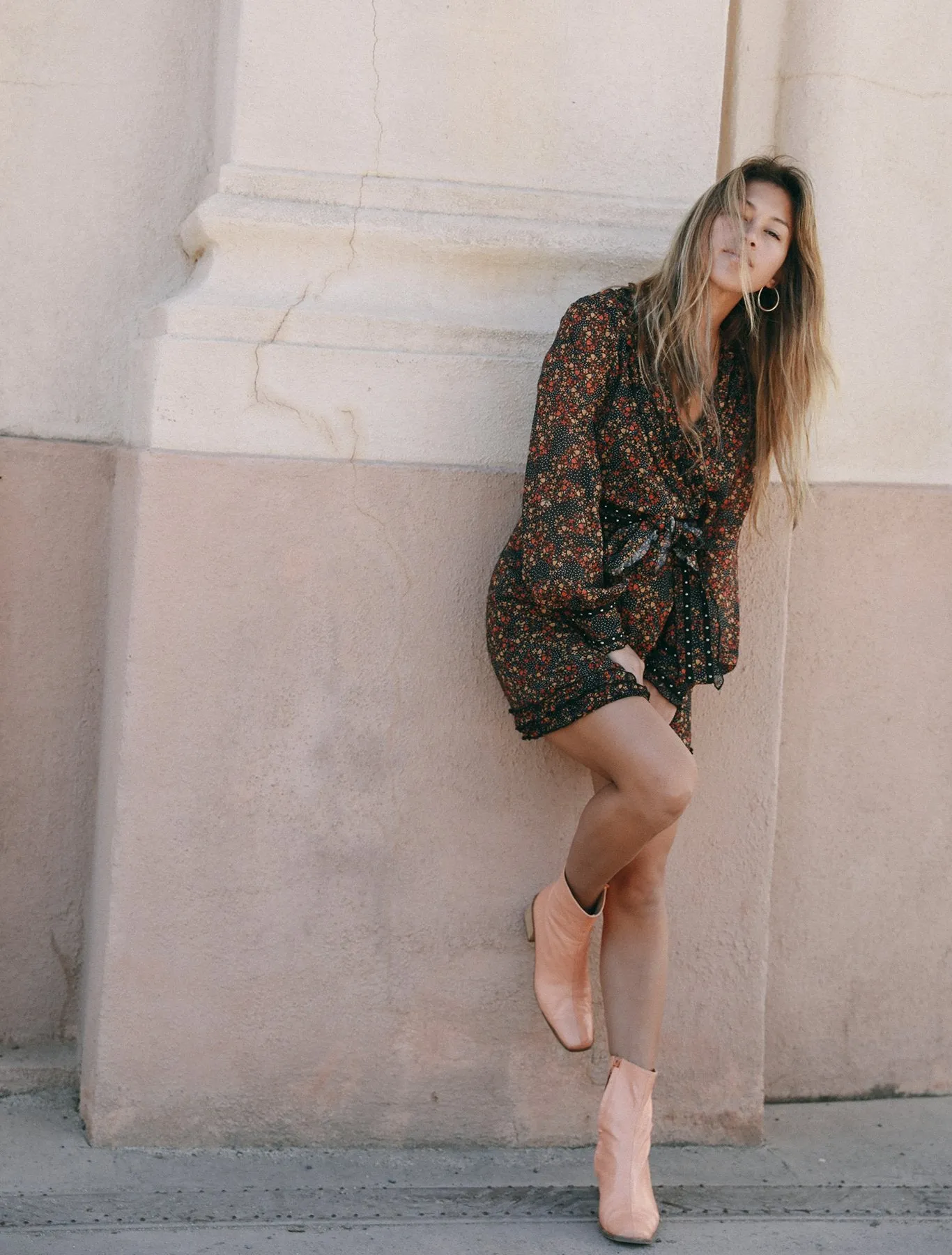 STEVIE MAY-MONARCH MINI DRESS