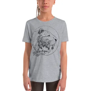Stone Age Youth Sabertooth T-Shirt - Print on Demand