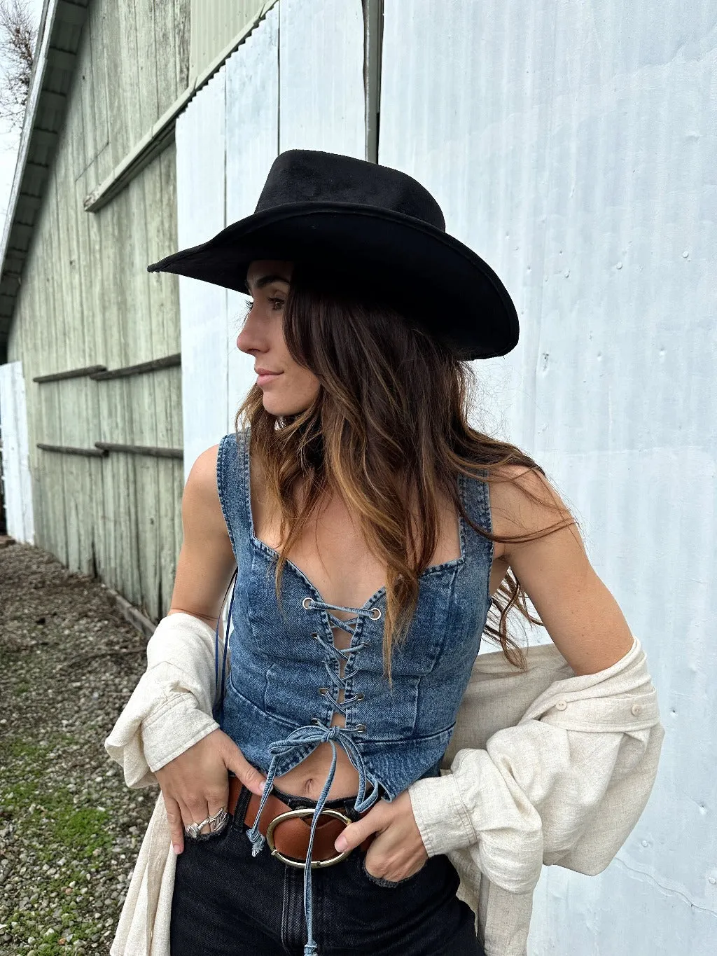Summer Linen Long Sleeve Button Up