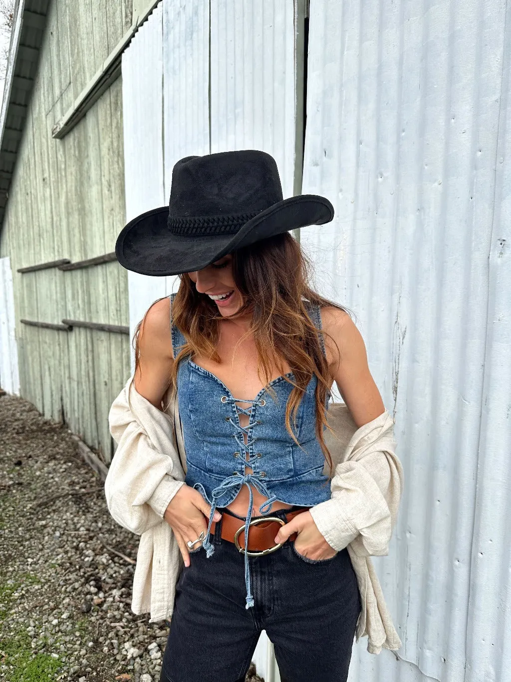 Summer Linen Long Sleeve Button Up