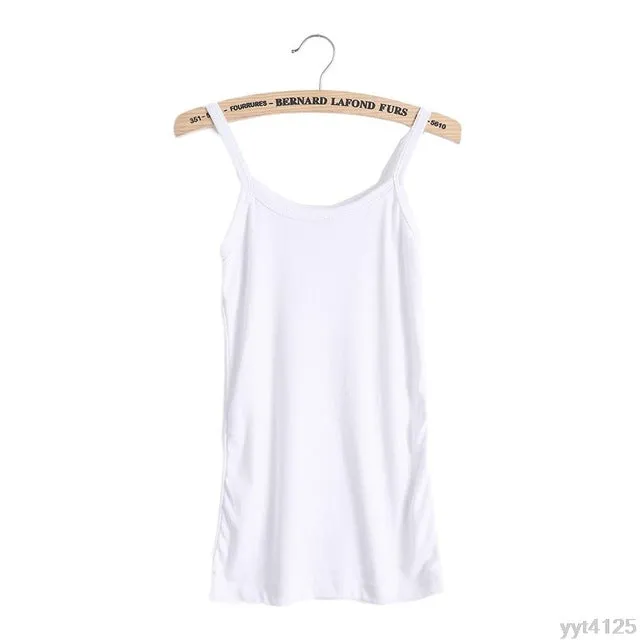 Summer Stretchable Backless Slim Sling Tank Tops