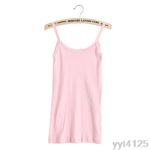 Summer Stretchable Backless Slim Sling Tank Tops