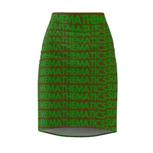 SUPREMEMATHEMATICS PENCIL SKIRT