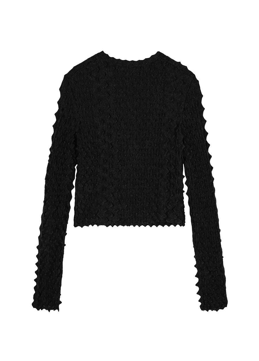 Sweater/JNBY Woolen Pullover knitted Long-sleeved Sweater