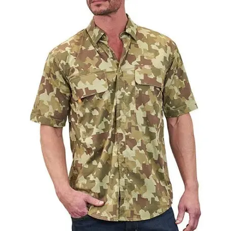 Texas Camo Short-Sleeve Field Shirt-