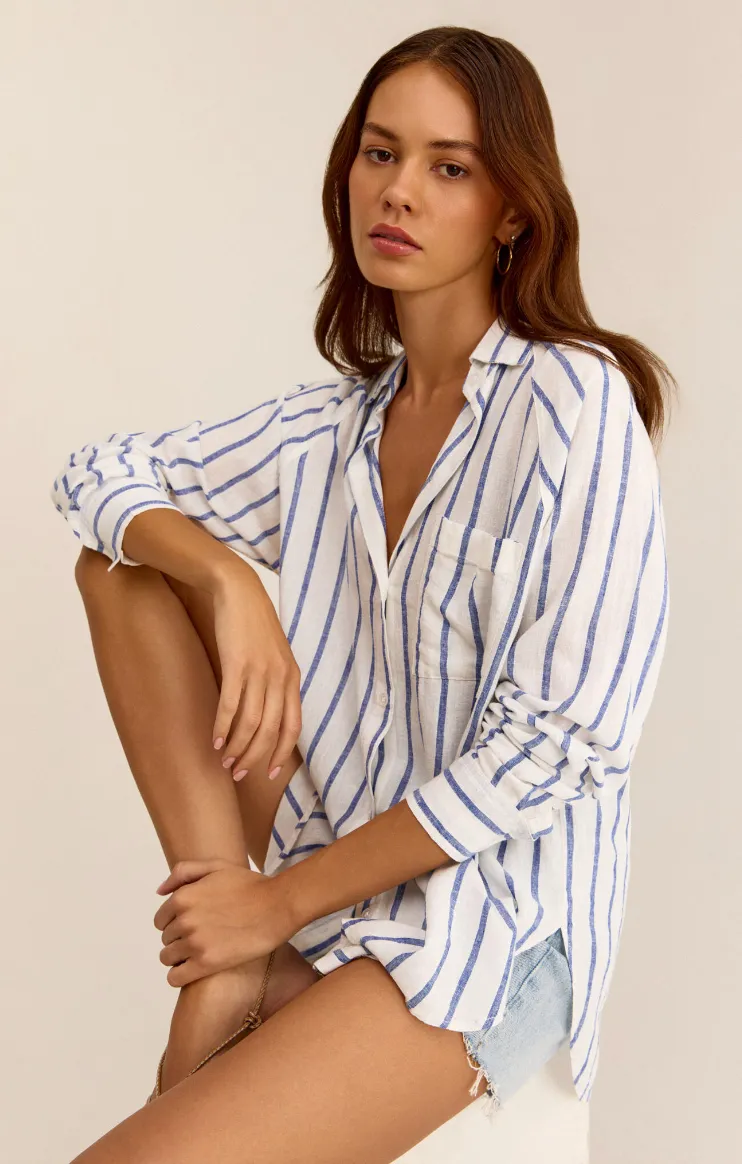 THE PERFECT LINEN TOP - ZSUPPLY