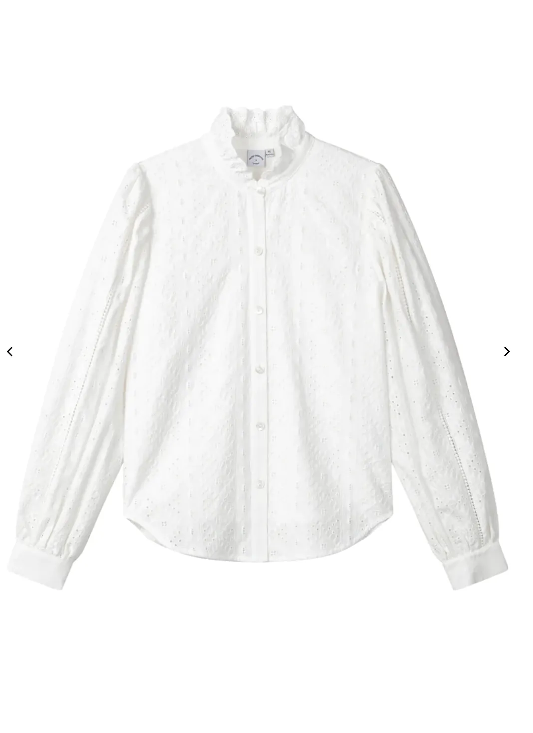 Tilly Cotton Blouse - Ivory