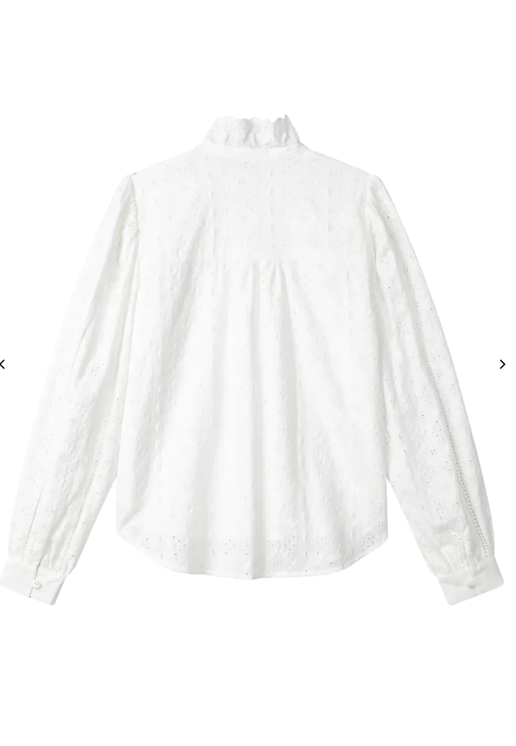 Tilly Cotton Blouse - Ivory