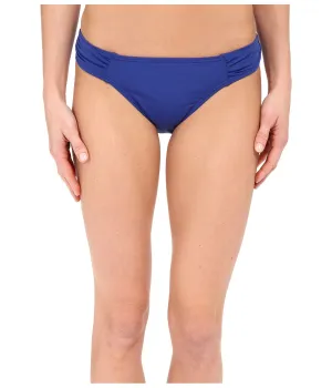 *Tommy Bahama Womens Navy Pearl Solids Side Shirred Hipster Bottoms - S