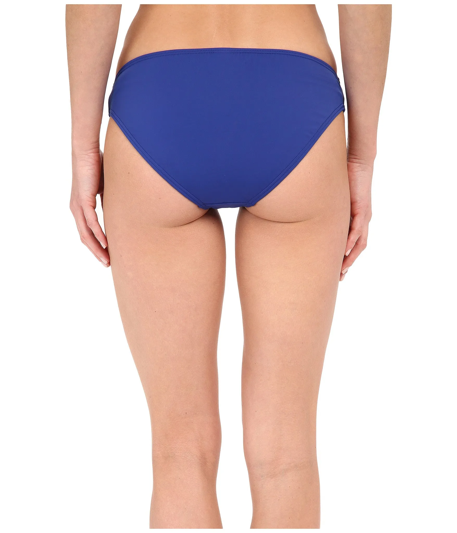 *Tommy Bahama Womens Navy Pearl Solids Side Shirred Hipster Bottoms - S