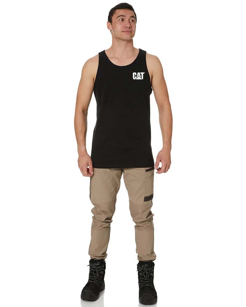 Trademark Singlet - Black