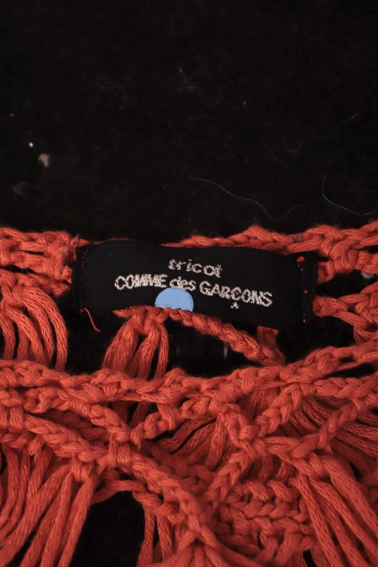 Tricot Comme Des Garçons Seashell Crochet Top