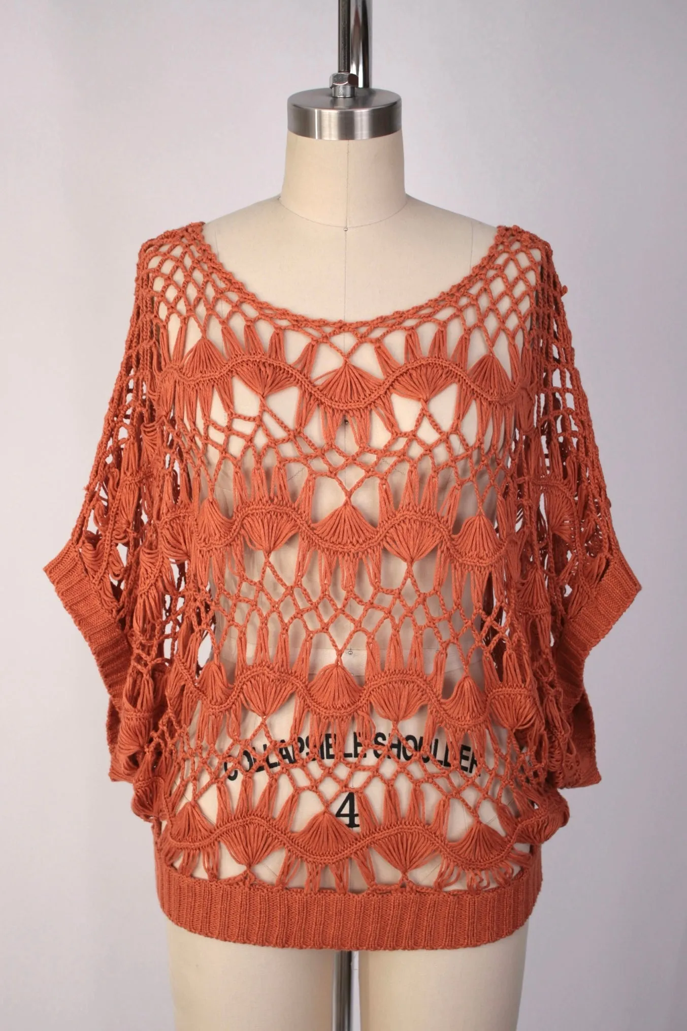Tricot Comme Des Garçons Seashell Crochet Top