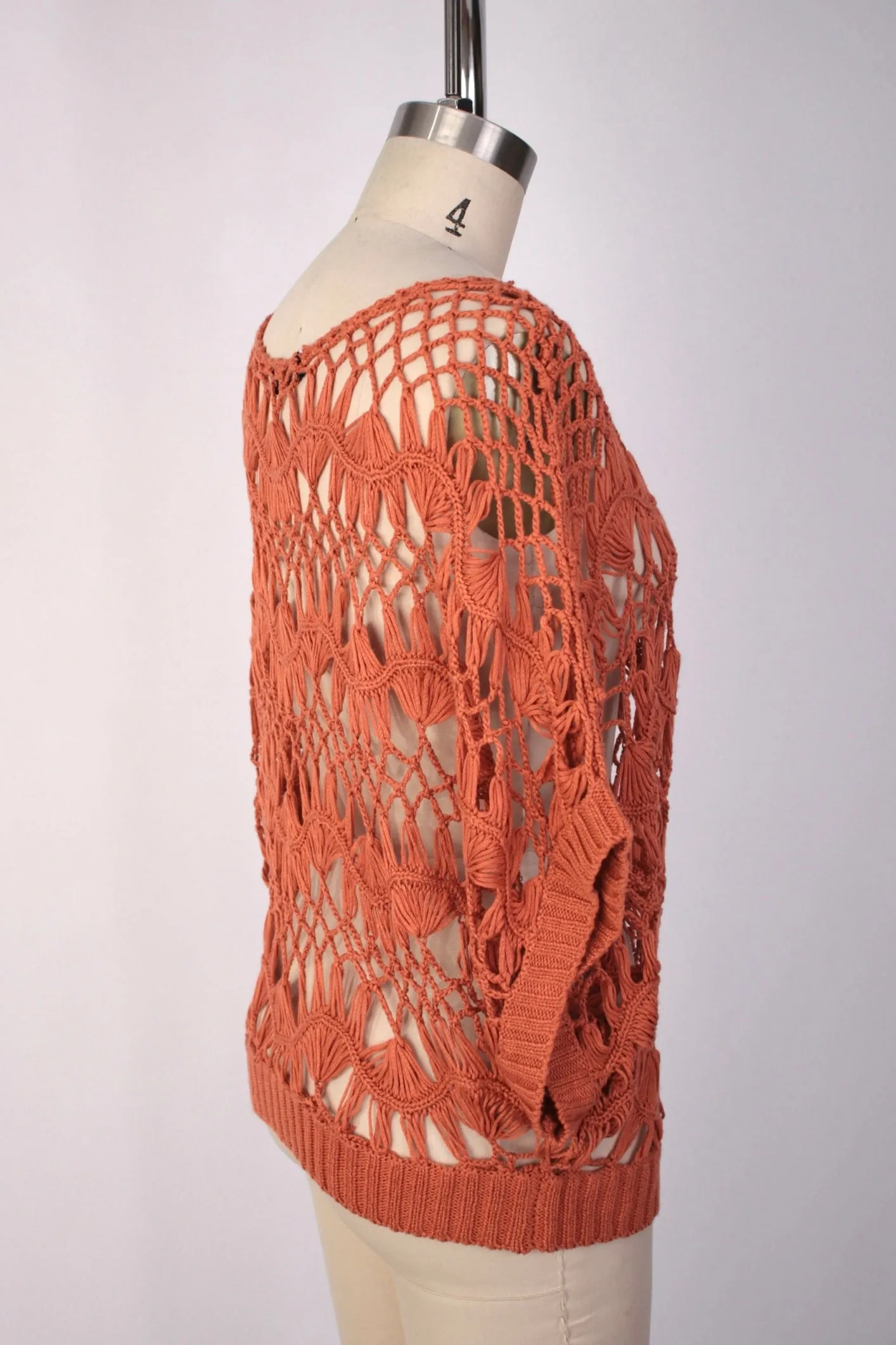Tricot Comme Des Garçons Seashell Crochet Top
