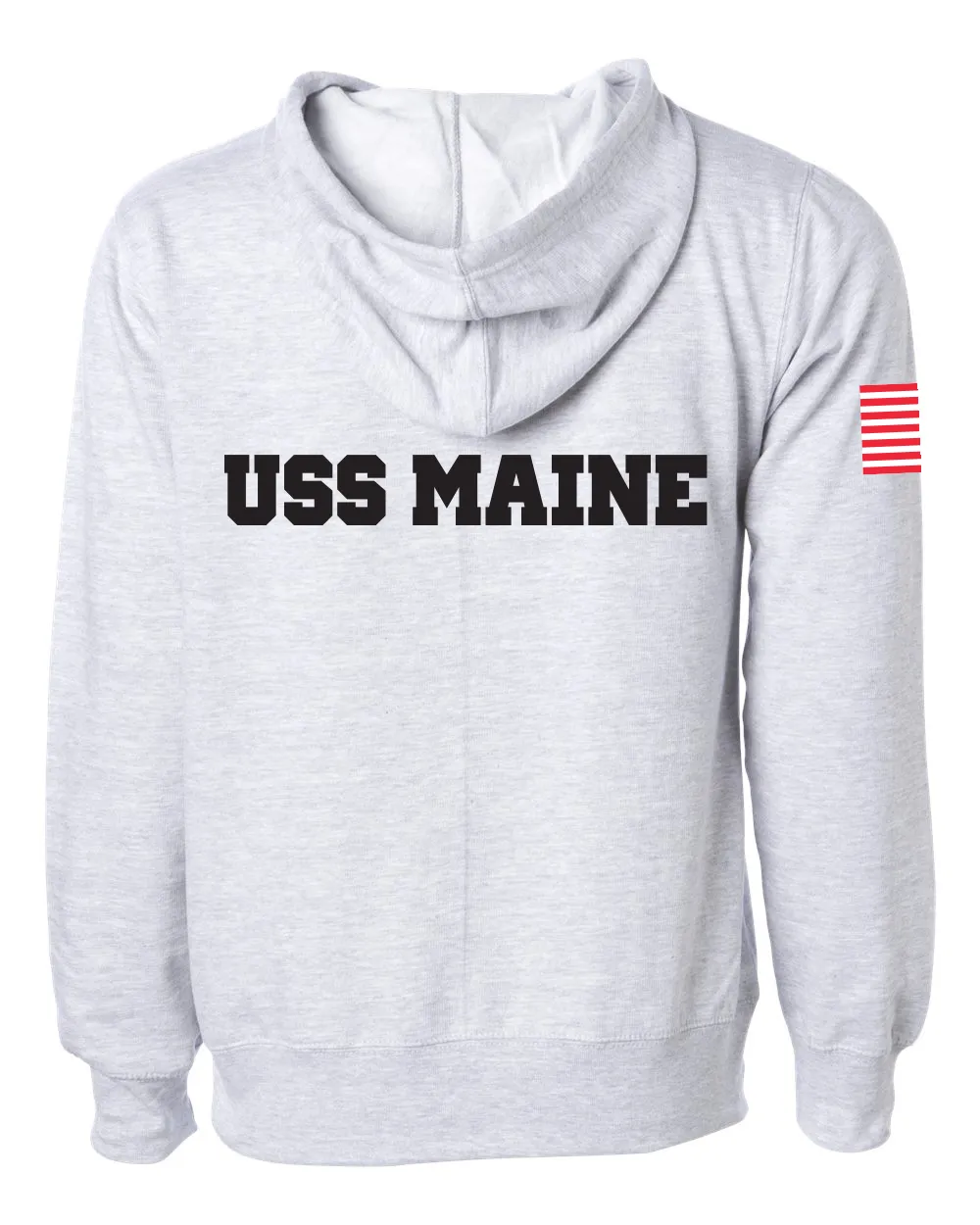 USS MAINE Store 1 Comfort Unisex Hooded Sweatshirt - Yh3465